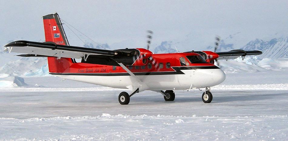 Die kanadische Ken Borek Air besitz die weltweit grösste Flotte von Twin Ottern.