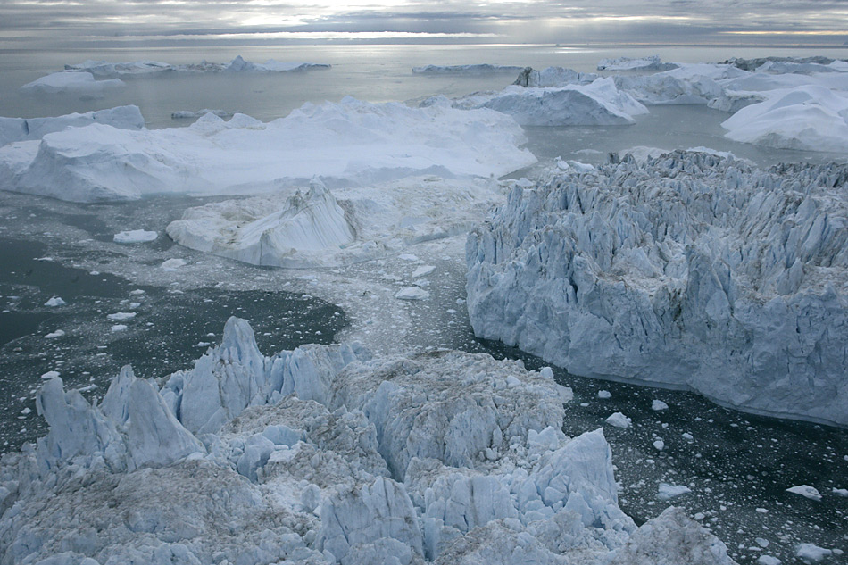 Eisberge bei Ilulisaat, Foto: Heiner Kubny