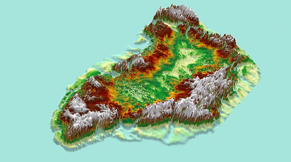 Der Canyon ist sie mindestens 750 Kilometer lang und 800 Meter tief und damit deutlich länger als der Grand Canyon im Südwesten der USA.