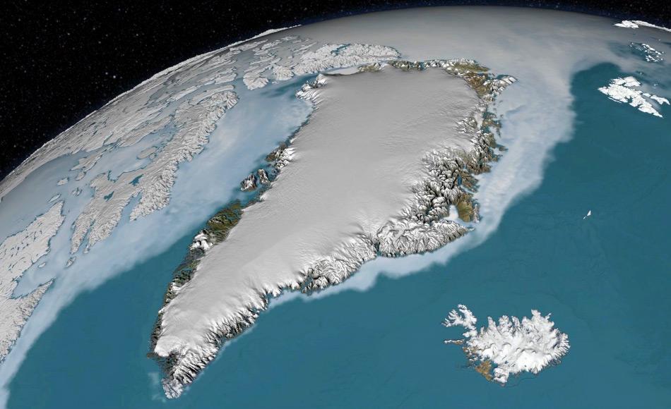 Dank der Satellitenbilder und der jährlichen ICEBridge-Mission der NASA konnten Forscher genaue Modelle des Eispanzers erstellen und vor allem die verschiedenen Schichten aufzeigen, die in den letzten Jahrtausenden abgelagert worden waren. Bild: NASA