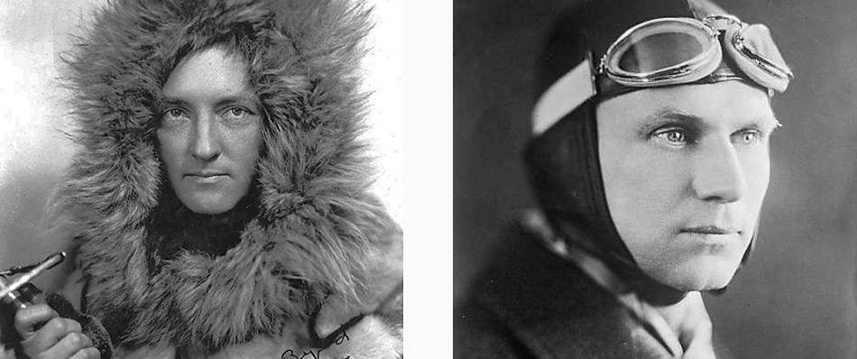 Byrd flog am 9. Mai 1926 gemeinsam mit Floyd Bennett als erster mir einer dreimotorigen Fokker über den Nordpol. Gestartet waren die beiden in Ny-Ålesund an der Kings Bai auf Spitzbergen, wo sie auch wieder landeten.