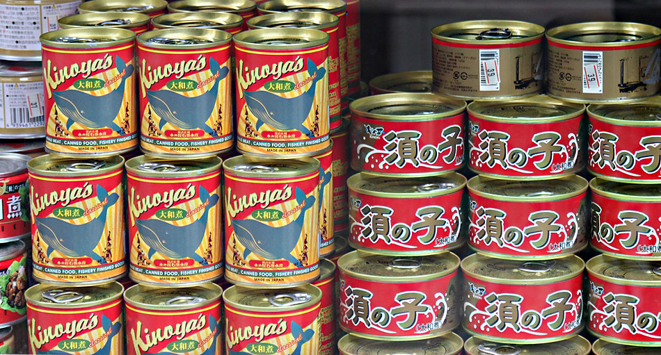 Am Ende landen japanische «Forschungsobjekte» in Dosen verpack im Supermarkt.